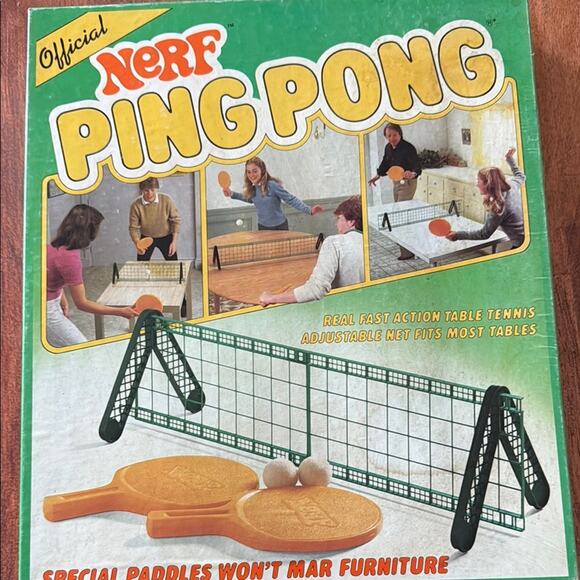 Nerf Ping Pong Table Tennis Set - Picture 1 of 11